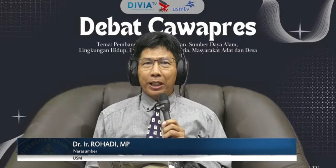 Pakar USM Soroti Minimnya Isu Pangan Debat Cawapres