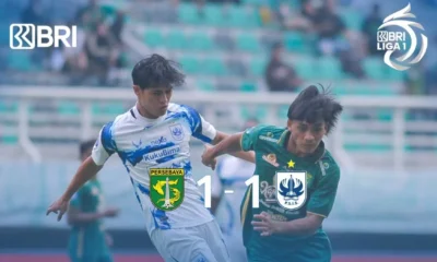 Persebaya dan PSIS Berbagi Poin di Laga Tunda Liga 1: Skor Akhir 1-1