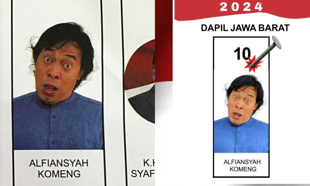 Alfiansyah Komeng Terus Unggul dalam Quick Count KPU DPD RI Jabar