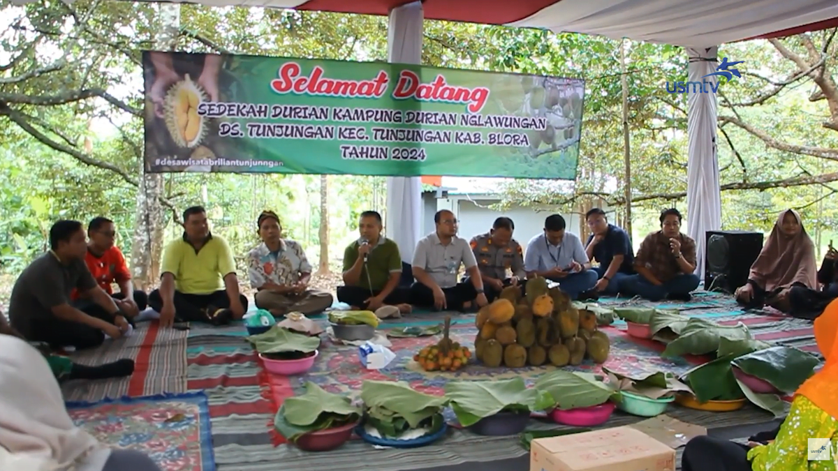 Petani Durian di Kabupaten Blora Gelar Syukuran