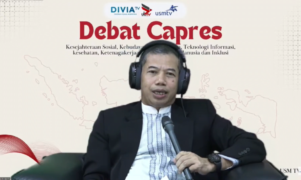 Debat Terakhir Capres Rektor USM Menilai Sebagai Puncak yang Mengecewakan