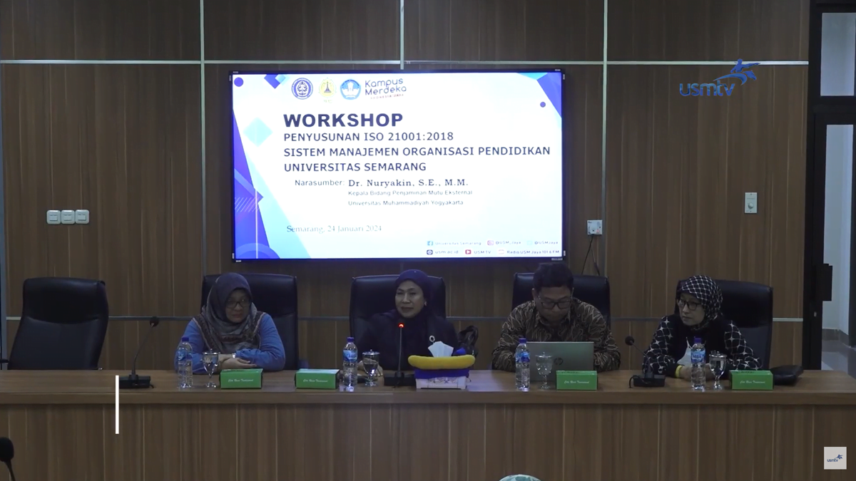 USM Bangun Kualitas Pendidikan Lewat Workshop ISO 21001