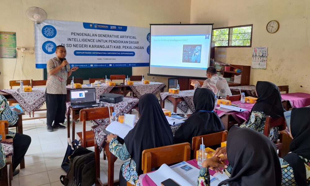 Gabungkan Teknologi dan Pendidikan: Guru SDN Karangjati Pelajari Generative AI dalam Inisiatif Terbaru Universitas Diponegoro