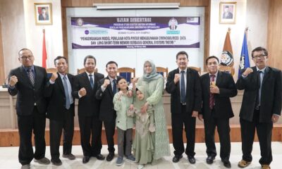 Raih Predikat Cumlaude, Usman Ependi Lulusan Pertama Doktor Sistem Informasi Undip