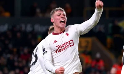 Rasmus Hojlund Cetak Sejarah dengan Dua Gol vs Luton Town