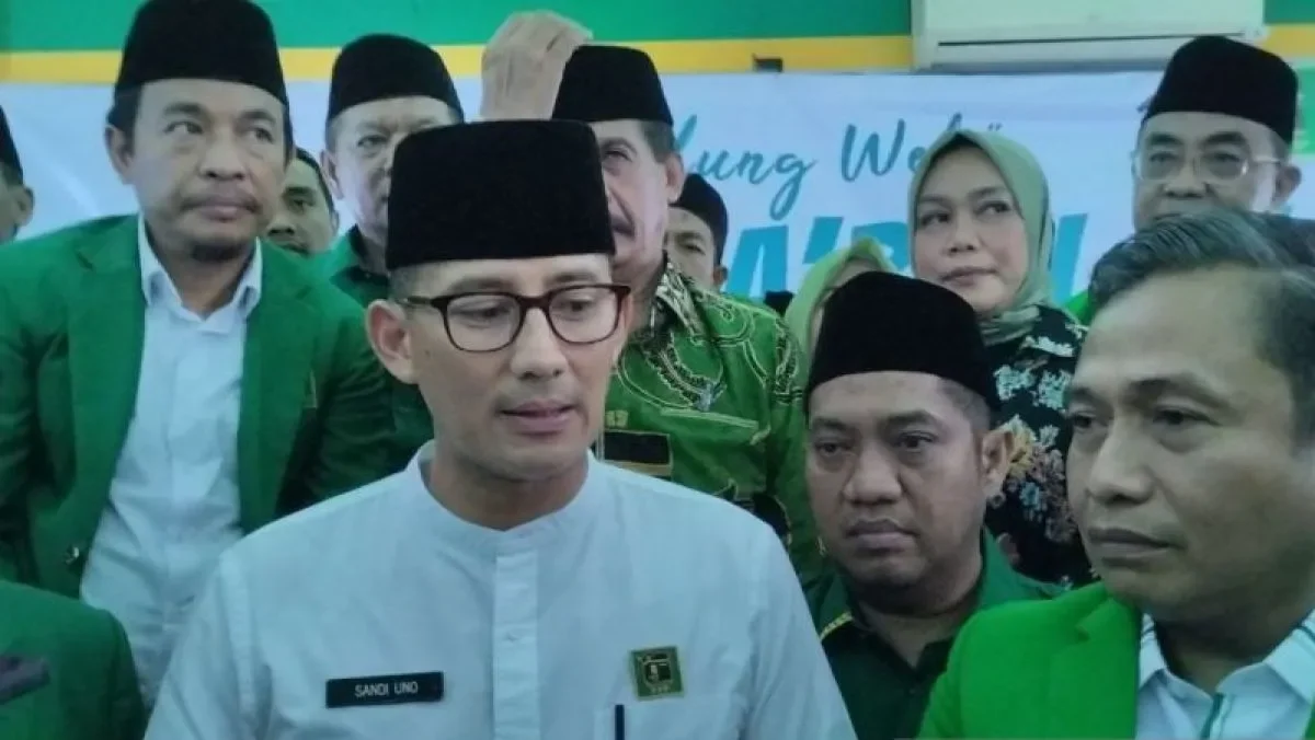 PPP Buka Kans Sandiaga Uno Maju dalam Pilkada 2024