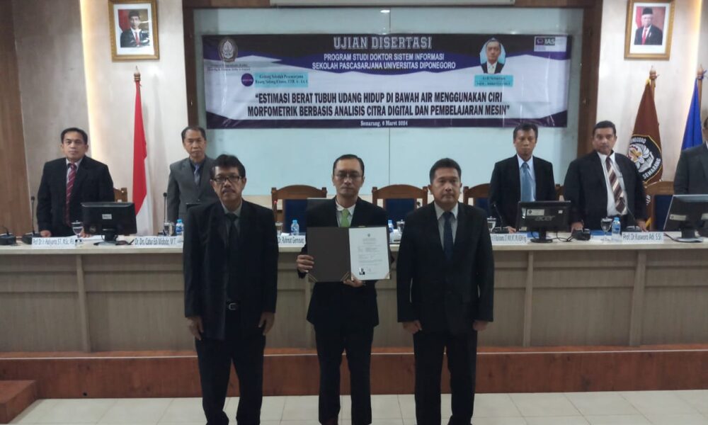 Dosen UMK Arif Setiawan Raih Gelar Doktor