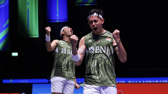 Fajar Alfian/Muhammad Rian Ardianto Pertahankan Gelar Juara All England 2024