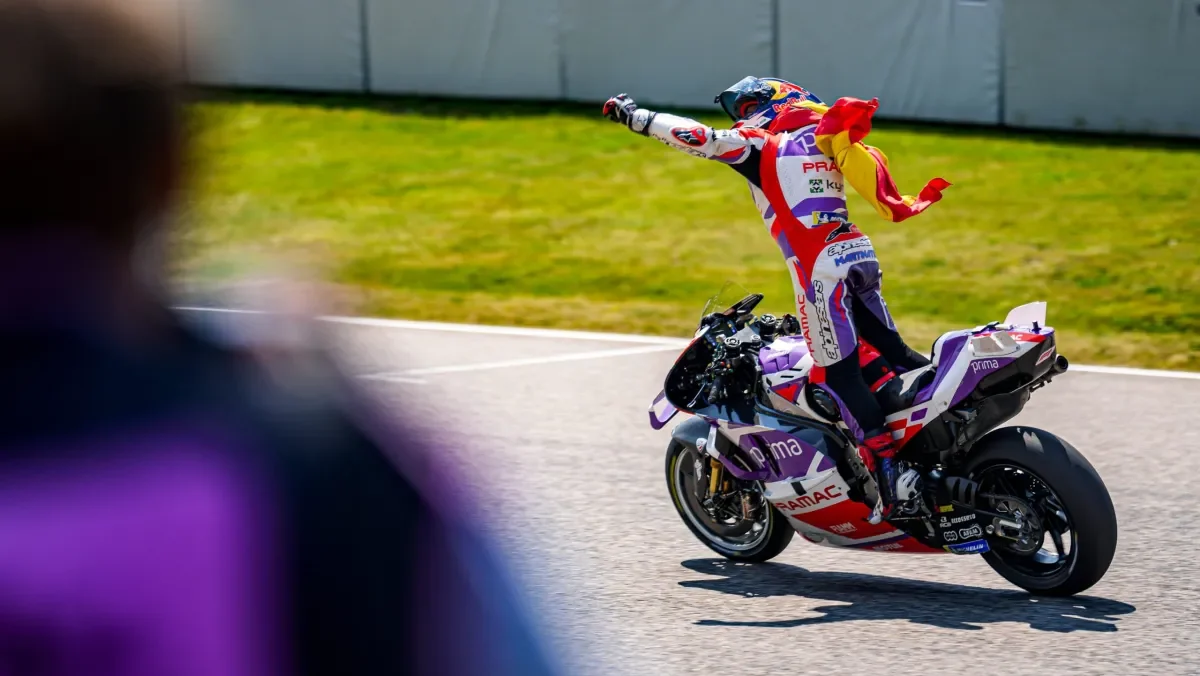 Jorge Martin Memenangkan MotoGP Portugal 2024 dengan Selebrasi 'Siiiuuu' ala Cristiano Ronaldo