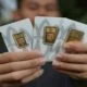 stock photo west java indonesia november selective focus of various weight of emas batangan antam or 1561858018 transformed 1