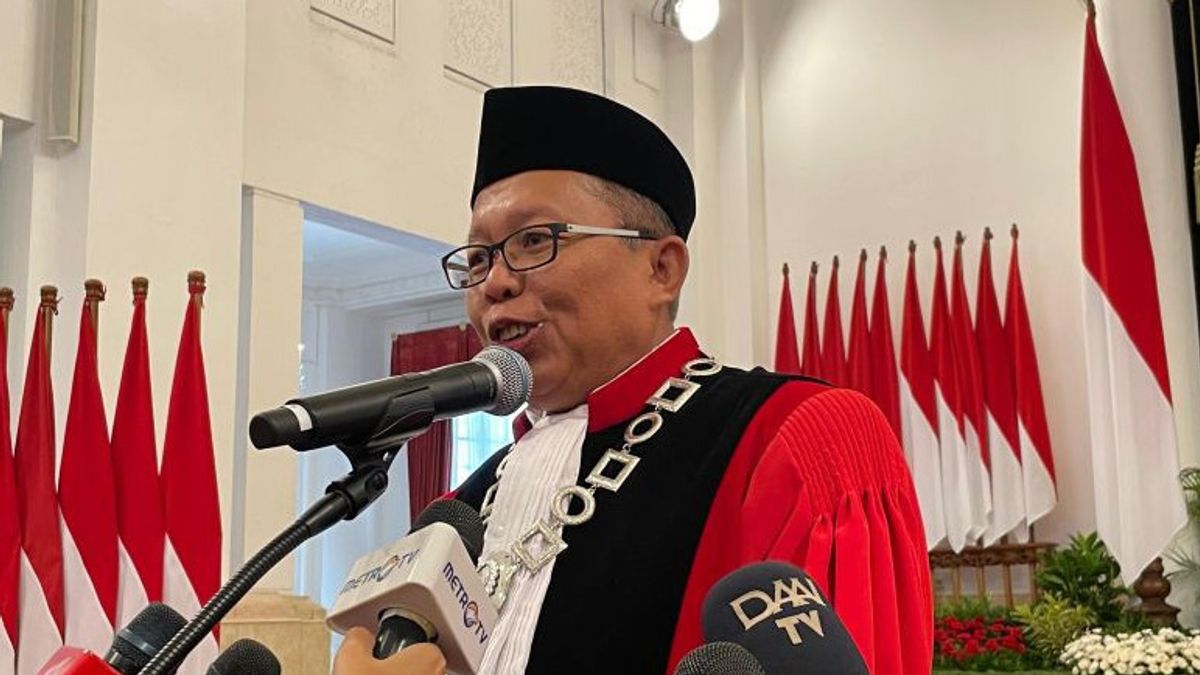 MK Gelar Sidang PHPU Pileg 2024: Arsul Sani Berkelakar Soal Kekalahan MU