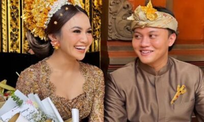 Rizky Febian dan Mahalini Melangsungkan Upacara Adat Dharma Suaka di Bali