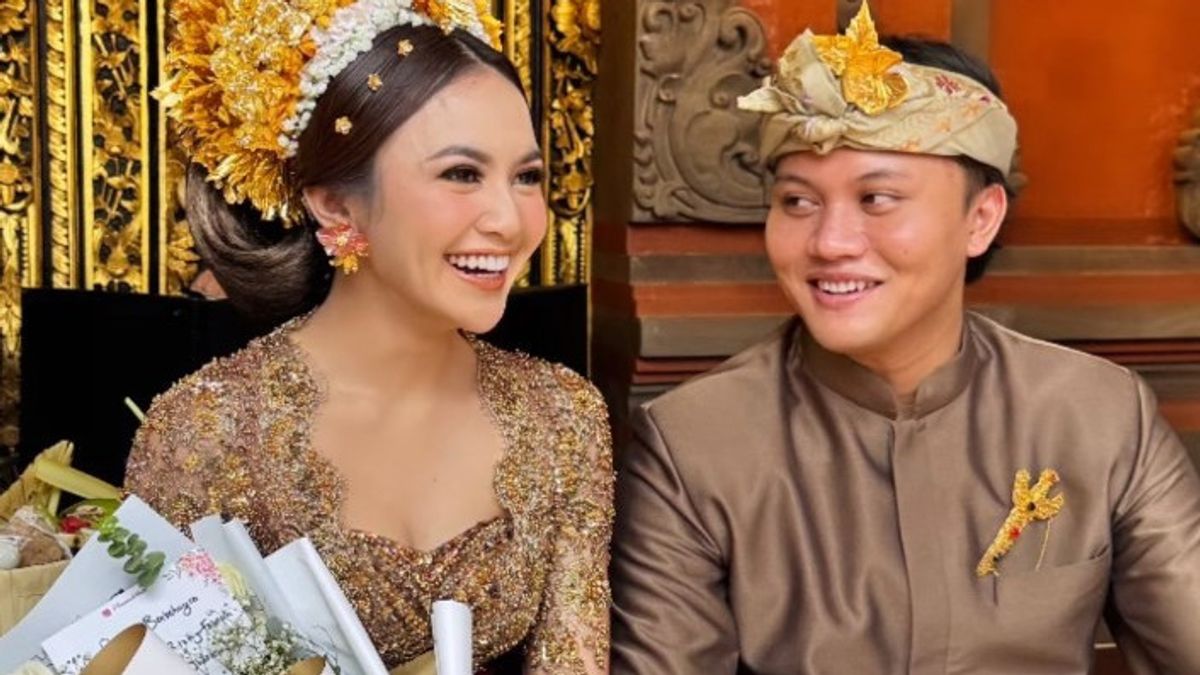 Rizky Febian dan Mahalini Melangsungkan Upacara Adat Dharma Suaka di Bali