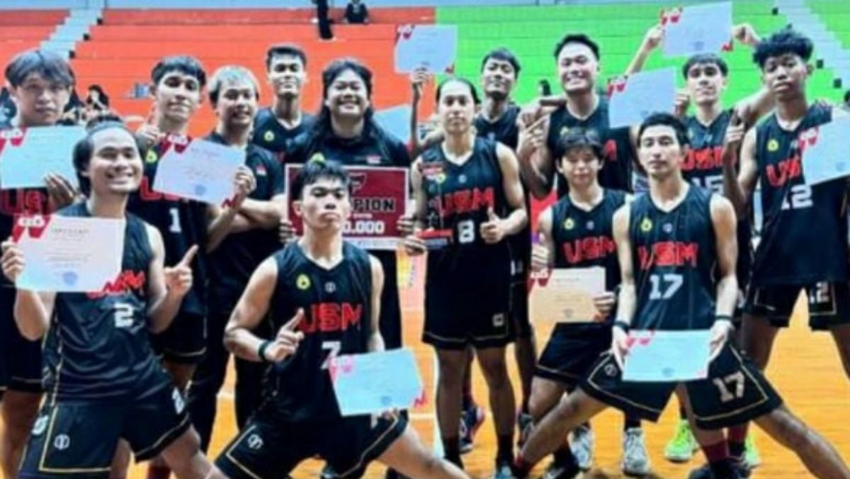 Tim Basket USM Raih Juara I dalam Kejuaraan Piala Wali Kota Semarang 2024