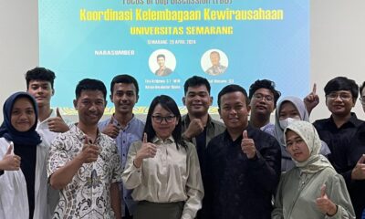 Kolaborasi Lembaga Kewirausahaan: Mendorong Potensi Mahasiswa dan Alumni Universitas Semarang
