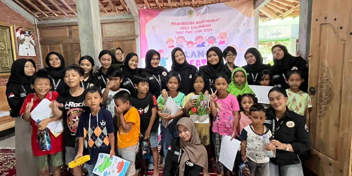 Membangun Kreativitas dan Keterampilan Sosial Anak-Anak Melalui Pengabdian Masyarakat di Desa Kalongan