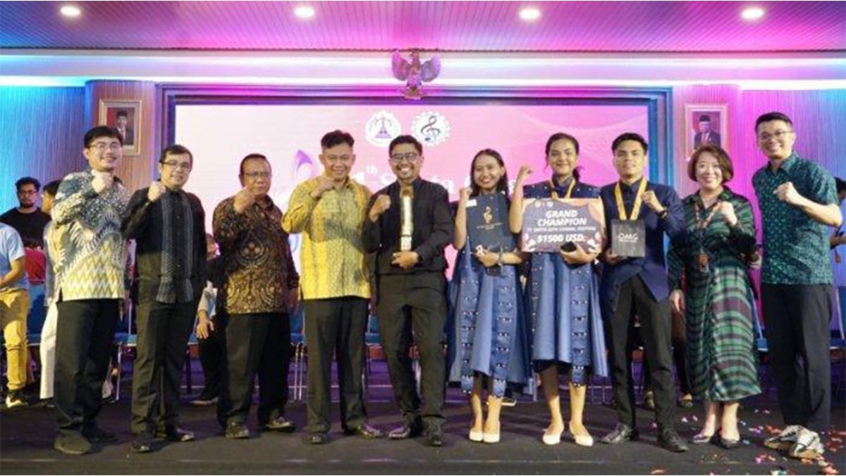 PSM USM Sukses Gelar Lomba Paduan Suara Internasional 11th Sapta Gita Choral Festival 2024