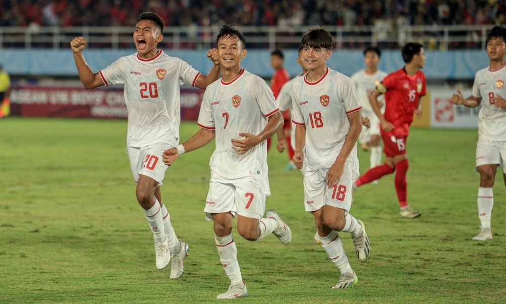 Timnas Indonesia U-16 Bangkit dengan Kemenangan Gemilang Melawan Timnas Laos U-16 di Piala AFF U-16 2024