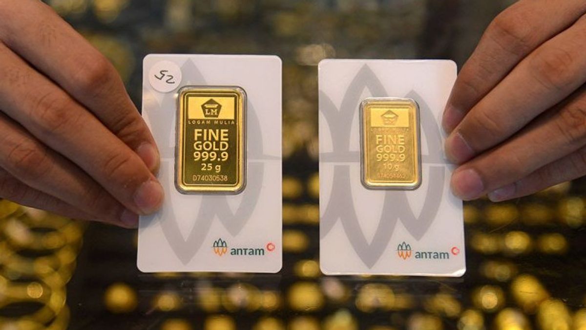 Harga Emas Antam dan UBS di Pegadaian Mengalami Kenaikan Hari Ini