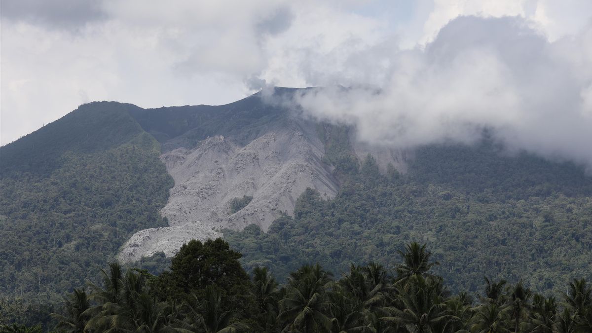 BNPB Pemetakan Daerah Rawan Banjir Lahar Hujan di Sekitar Gunung Ibu