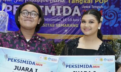 Tasya Ivanka dan Firsto Joan Berjaya sebagai Wakil Jateng di Peksiminas 2024