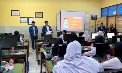 Mahasiswa Sistem Informasi USM Gelar Sosialisasi Netiket di SMK Negeri 4 Semarang