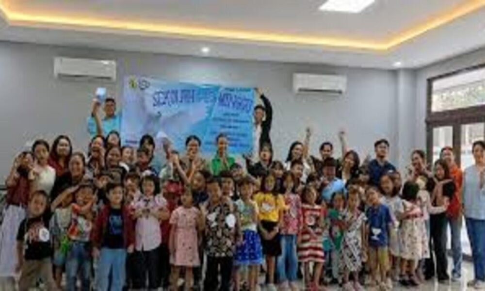 Unit Kegiatan Mahasiswa Pelayanan Rohani Mahasiswa Katolik Universitas Semarang (PRMK USM) Gelar Sekolah Minggu untuk Mengenal Tubuh dan Darah Kristus