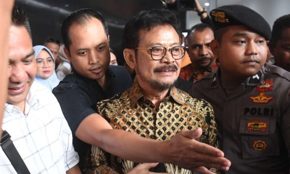 Mantan Menteri Pertanian SYL Singgung Jokowi yang Pernah Menjadi Bawahannya di Sidang Tipikor