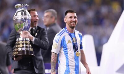 Lionel Messi di Final Copa America 2024