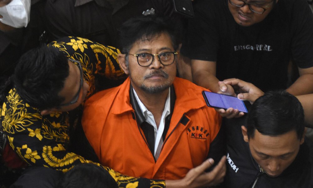 10 Tahun Penjara Mantan Menteri Pertanian Syahrul Yasin Limpo