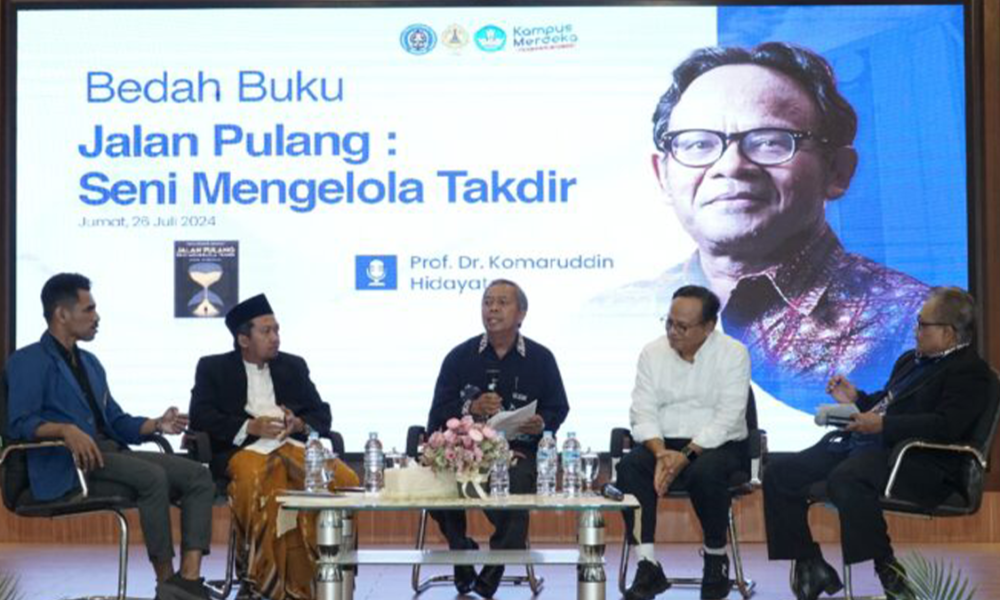 Universitas Semarang Gelar Bedah Buku "Jalan Pulang: Seni Mengelola Takdir" Karya Prof. Dr. Komaruddin Hidayat