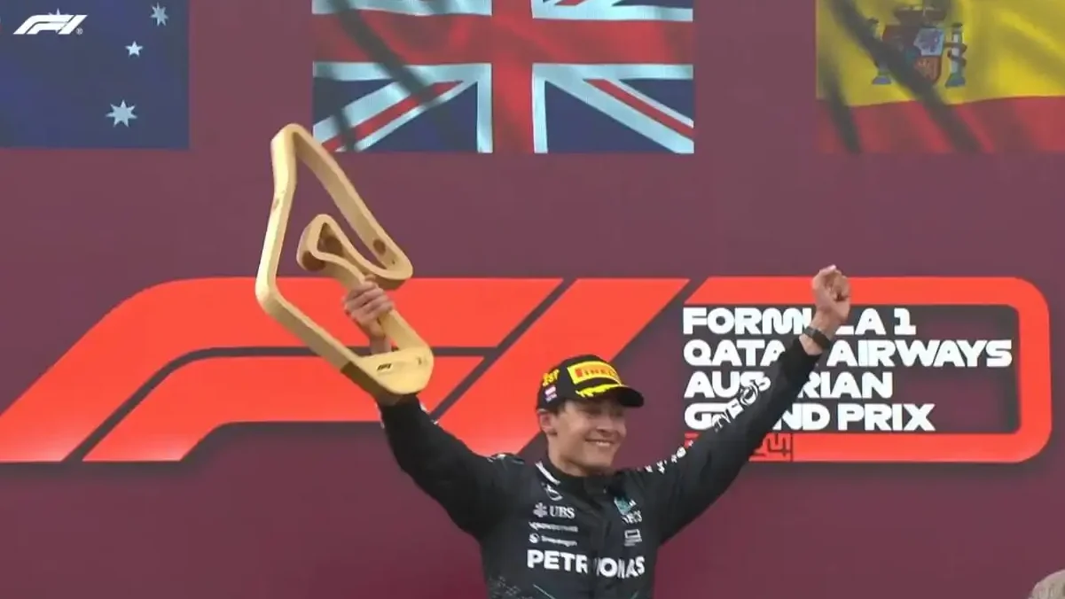 George Russell Juara Mengejutkan di GP Austria 2024