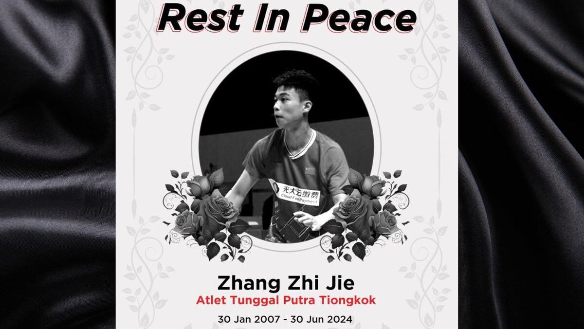 Tunggal Putra China, Zhang Zhi Jie, Meninggal Dunia di Badminton Asia Junior Championships 2024