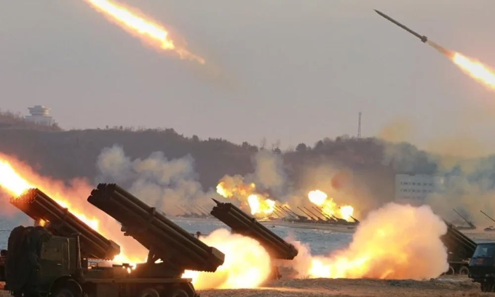 Perbatasan Israel Kebakaran Ditembaki 115 Roket Hizbullah Lebanon