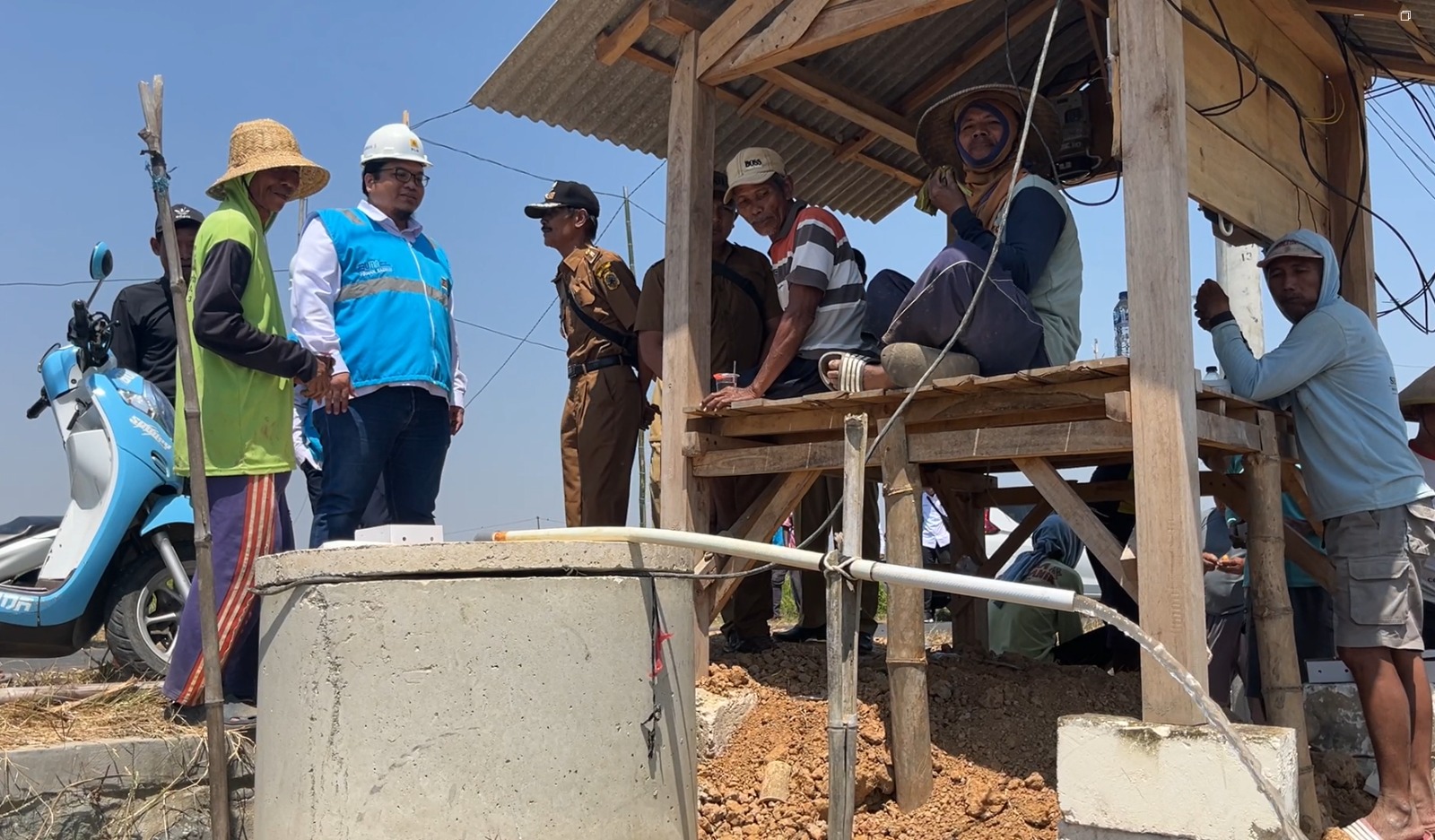 PLN Kembali Sambung Listrik 59 Titik Sumur Sawah