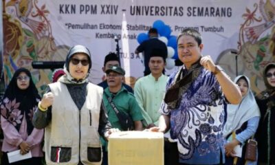 Kunjungan Rektor dan Expo UMKM di KKN PPM Ke-24 Universitas Semarang
