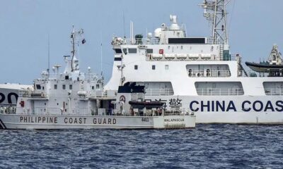 Kapal China dan Filipina Bertabrakan di Laut China Selatan
