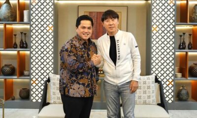 Erick Thohir Sambut Kembali Shin Tae-yong