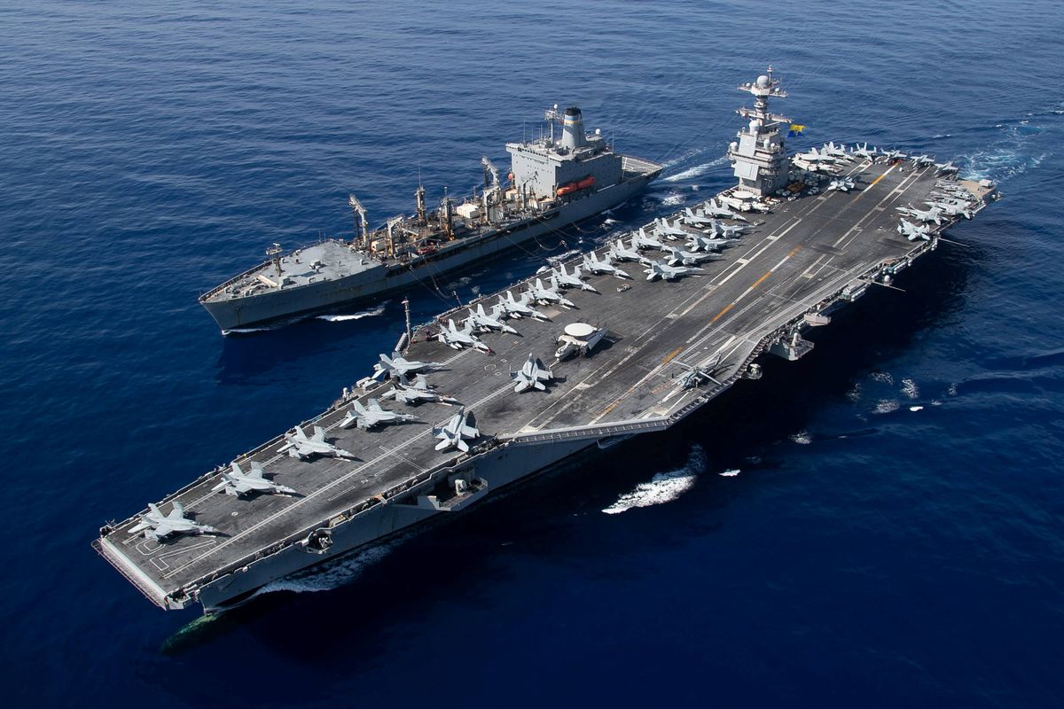 Pentagon: 2 Kapal Induk AS Bikin Iran Pikir-pikir untuk Serang Israel