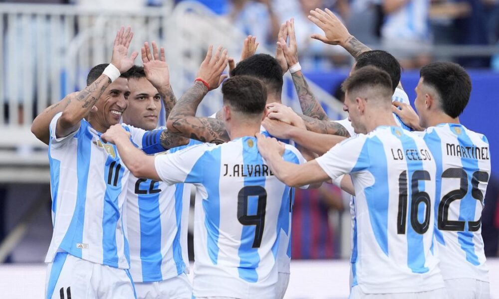 Panasnya Kolombia Bikin Argentina Tak Berkutik