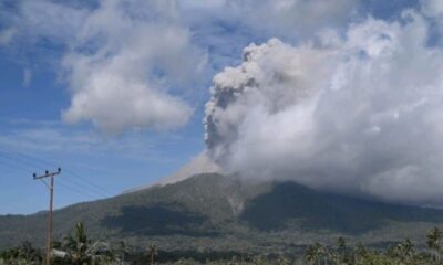 Gunung Lewotobi Laki-Laki Erupsi Selasa Sore 24 September 2024, Semburan Abu Vulkanik Capai 1.200 Meter