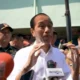 Jokowi Pamitan kepada Warga di Pasar Mawar, Pontianak