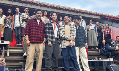 Laleilmanino, Kemeja Flanel Jadi Pilihan Kompak Tiga Musisi untuk Penampilan Sehari-hari