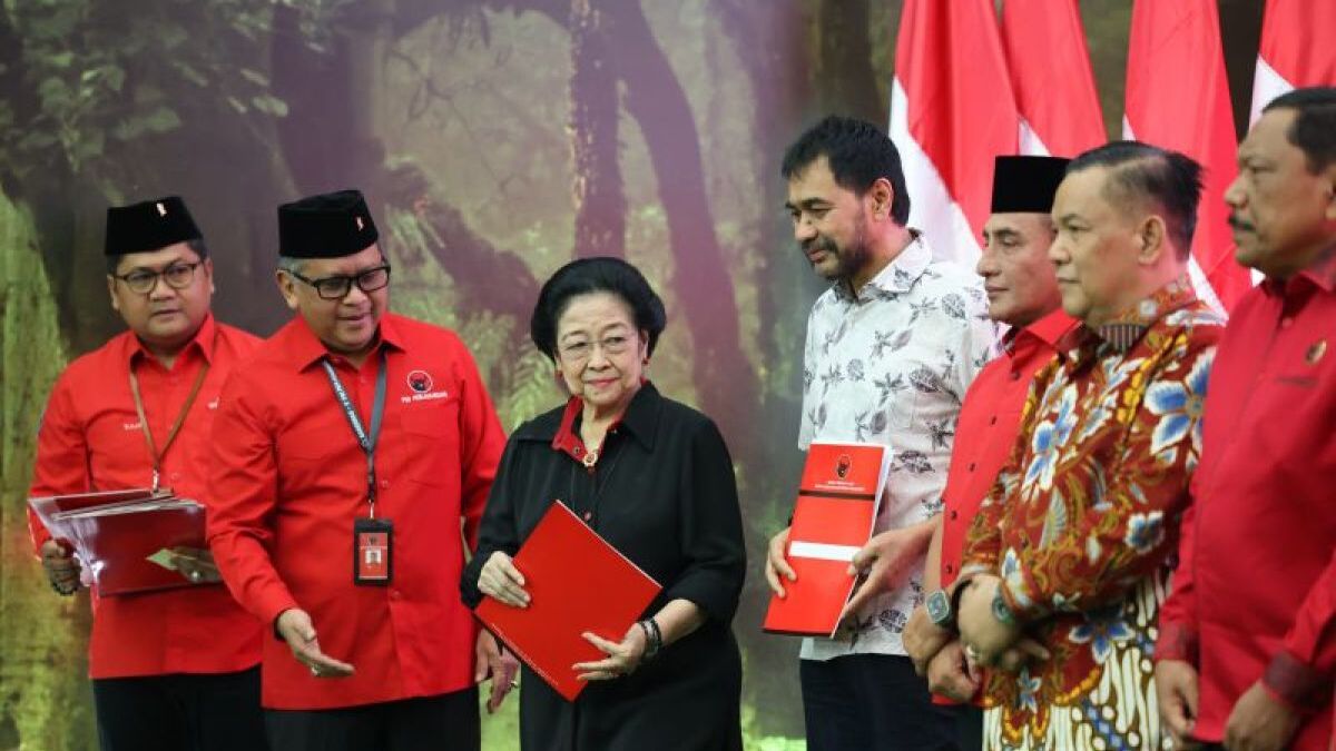 Pasangan Calon Gubernur PDIP Mendapatkan Nomor Urut untuk Pilkada 2024