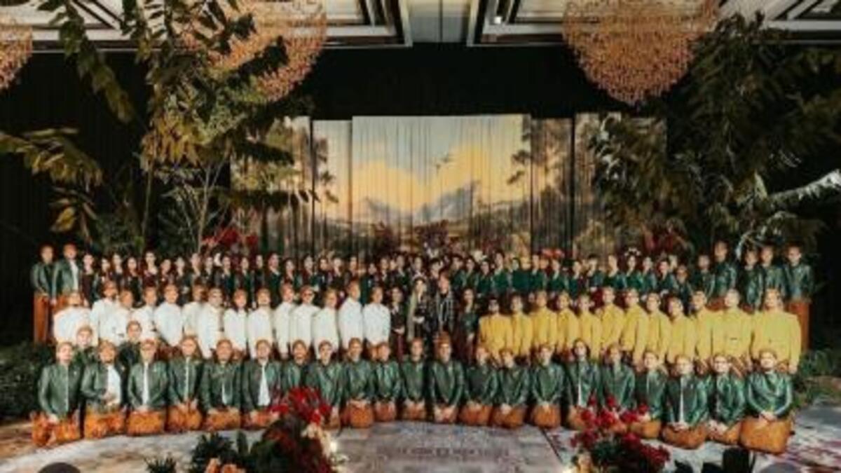 Pernikahan Nino RAN: 95 Bridesmaid dan Groomsmen Jadi Sorotan