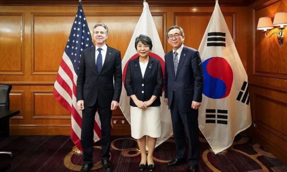 Menlu Korsel, AS, dan Jepang Siap Gelar Pertemuan Trilateral di New York