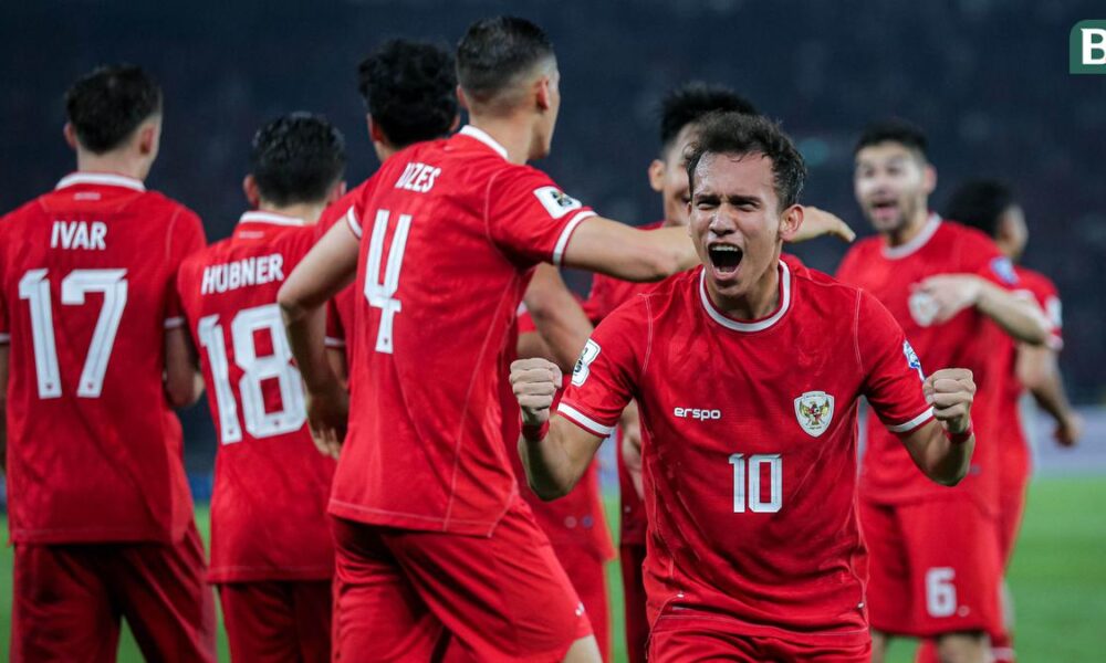 Indonesia Kalah dari China di Kualifikasi Piala Dunia 2026