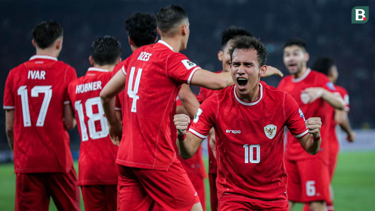 Indonesia Kalah dari China di Kualifikasi Piala Dunia 2026