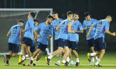 Timnas Argentina Berlatih di Tengah Ancaman Badai Milton