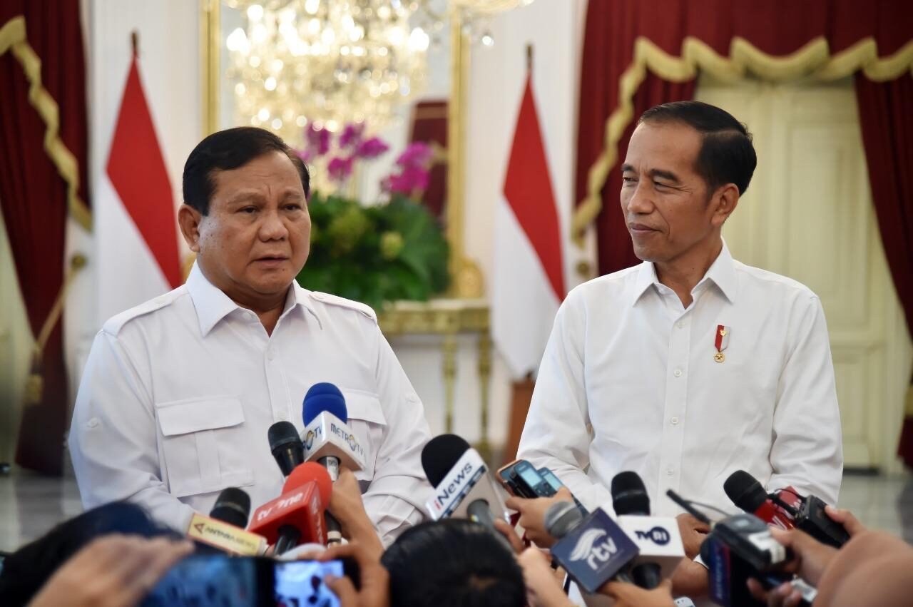 Usai Pelantikan, Jokowi Pisah Mobil dengan Prabowo di Gedung DPR RI